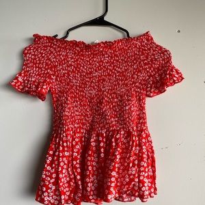 off the shoulder top